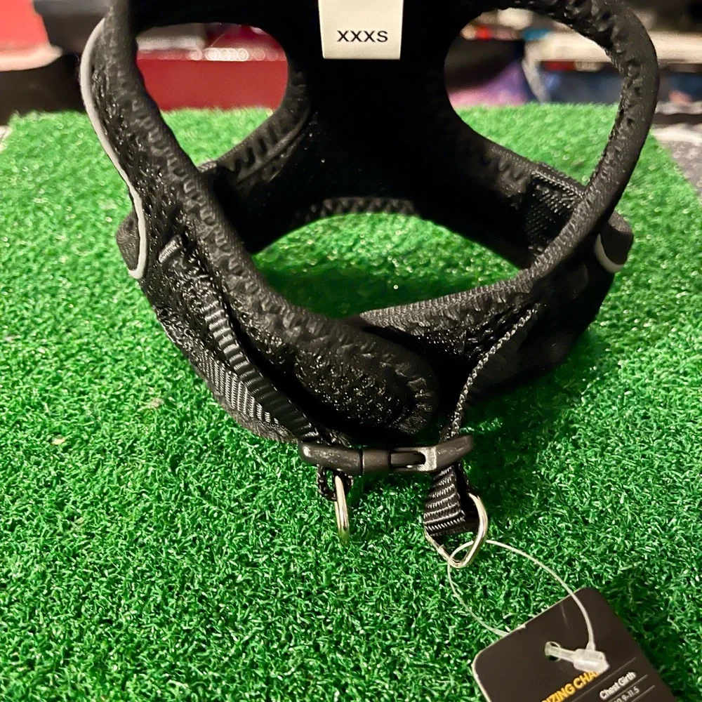 Black Cat Harness x Leash set by FIDA